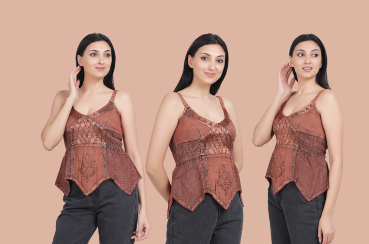 Step into Sophistication: Auglle Store's Asymmetric Top Collection